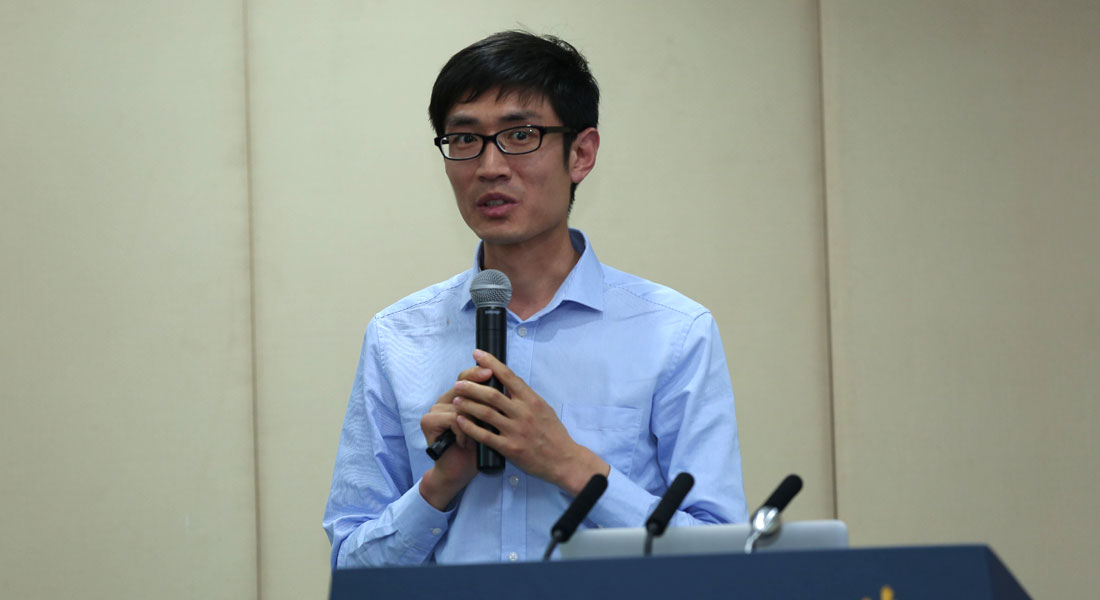 華東理工大學(xué)馮承才發(fā)表主題演講